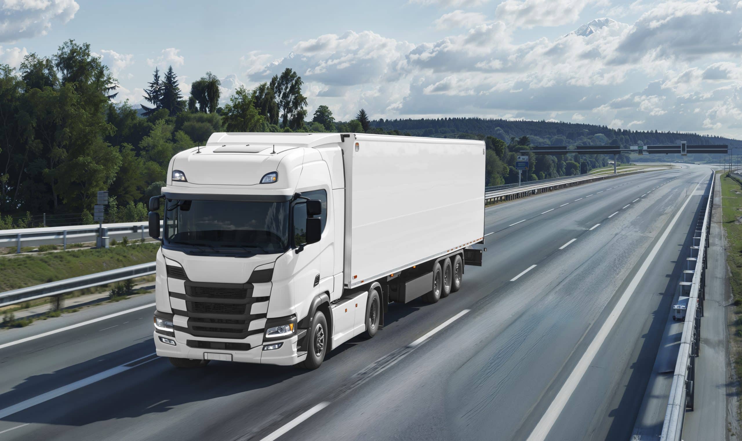 משאית בדרכים